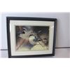 Image 2 : Framed Bird Picture, Dish Cloths, Pot Holders, Tea Towels,