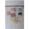 Image 5 : Straw Handbag, Coasters, Pet Harness, Wallet, Birthday Toy, Candle Holder, Avon Crusade Memo Compact