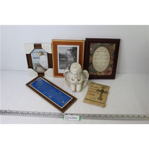 Picture Frames - Religious Plaques - Cherub