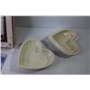 Image 7 : Foot Care - Ceramic Heart Dish - Paintable Bird Ornament - Religious Key Chans