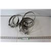 Image 1 : (6) Clamps - 6.5", (1) Clamp - 4"