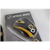 Image 4 : Boston Bruins Mousepad, Mouse, and Pen Holder; (2) Medallions, Novelty Bullet Keychain