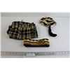 Image 1 : Boston Bruins Toque, Headband, and Pajama Pants - Size L