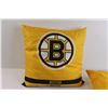 Image 3 : (2x Bid Price) Boston Bruins Pillows