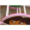 Image 4 : * Dora the Explorer Wooden Shelf Unit with Organizers - 9" x 27" x 26" Tall