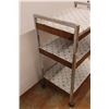 Image 2 : *Wheeled 3-Shelf Cart - 18" x 27" x 38" Tall