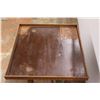 Image 2 : *Wooden Square Coffee Table - 22" x 22" x 18" Tall