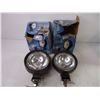 Image 2 : (2) 5" Rubber Work Lamps and Arctic Air Fan (untested)