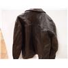 Image 4 : * Men's Brown Leather Jacket Size 2XL