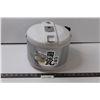 Image 1 : Hannex Rice Cooker - Has Dent, Lid Latch Broken, Untested