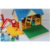 Image 2 : Little People Brand School House, Silo, Bus, Playground, Misc.