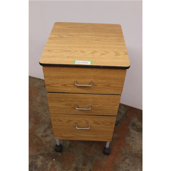 Wheeled 3 Drawer Filing Cabinet 16 X 17 X 32 Tall Bodnarus wheeled 3 drawer filing cabinet 16 x 17 x 32 tall bodnarus