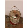 Image 1 : * Vintage Texaco 5 Gallon Oil Pail