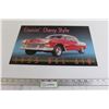 Image 1 : 1955 Chevy Bel Air Sign - 16" x 11"