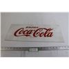 Image 1 : Enjoy Coca-Cola Sign - 21 1/2" x 9"