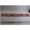 Image 1 : Beanie Babies Ave. Sign - Sealed, 36" x 6"