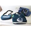 Image 1 : Ladies Vancouver Canucks Purse - Cloth Carry Bag - Store Bag