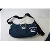 Image 2 : Ladies Vancouver Canucks Purse - Cloth Carry Bag - Store Bag