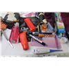 Image 7 : Assortment of Hygiene Products - Physio Thermometer - Flashlight - Wet Wipes - Makeup Bag