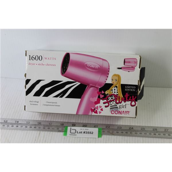 Conair - Flirty Girl Blow Dryer (NIB)