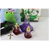 Image 3 : Herbacin Hand Care Products - Perfume Bottles - Frog Door Knob Hanger - Fox Wallet - Misc. Items