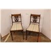 Image 1 : *(2) Wooden Dining Room Chairs