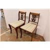 Image 7 : *(2) Wooden Dining Room Chairs