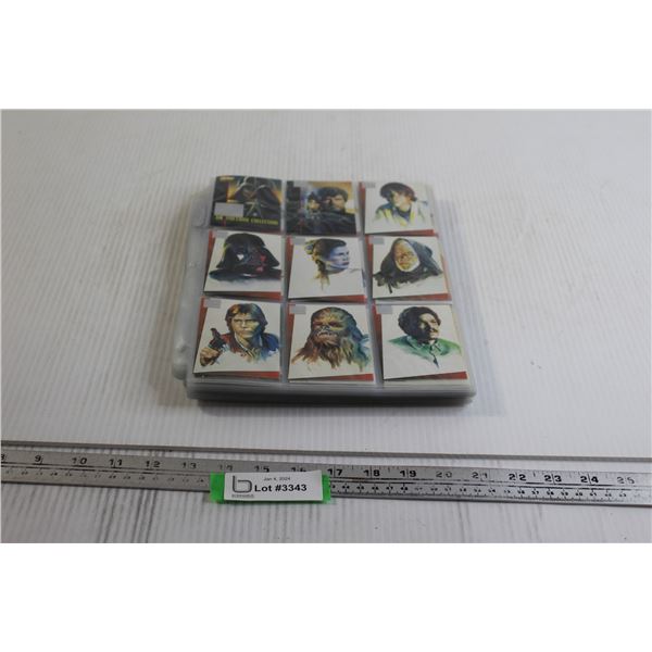 (20+) Pages Star Wars Galaxy Cards