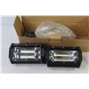 Image 2 : (2) Led Work Light w/mounting Bracket (NIB - model:HY-72w)