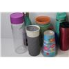 Image 2 : (11) Assorted Travel Cups and Water Bottles - Thermos