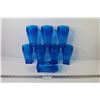 Image 1 : (8) Blue Plastic Cups