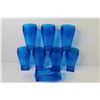Image 3 : (8) Blue Plastic Cups