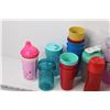 Image 2 : (23) Assorted Kid's Sippy Cups and Travel Cups