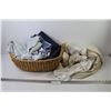 Image 1 : Woven Basket - Crib Blanket - Cushion Covers