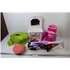 Image 1 : Nerf Dart launcher (no darts) - Doll Desk - Spa Chair & Footstool - Frog