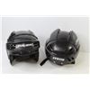 Image 8 : (2) Hockey Helmets - Itech & Bauer