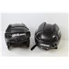 Image 8 : (2) Hockey Helmets - Itech & Bauer