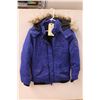 Image 1 : * Women's Canadiana Blue Winter Jacket - Size Small