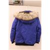 Image 3 : * Women's Canadiana Blue Winter Jacket - Size Small