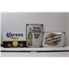 Image 1 : (3) Beer Themed Tin Signs - 12" x 8"