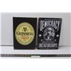Image 1 : (2) Jack Daniels & Guinness Tin Signs - 12" x 8"