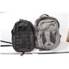Image 1 : (2) Backpacks - Northface & Unknown Brand - Has Strong Odor