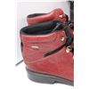 Image 2 : Women's Sorel Red Leather Boots - Size 8.5, Men's Converse Shoes - Size 10.5, Women's Ankle Socks - 