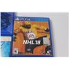 Image 5 : (5) PS4 Games: Marvel Lego, NHL '19, Mx-ATV, NFS Heat, Siege