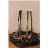 Image 1 : * Louisville Slugger Game Bag w/ (4) Bats, Cleats, Batting Gloves, Assorted Baseballs
