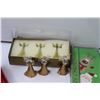 Image 2 : (3) Glass Angel Ornaments, Assorted Christmas Cards, Snowflake Gift Box