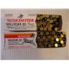 Image 2 : (2) Pkgs. of Winchester .22 Cartridges- 50 per pack - Cannot Ship