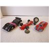 Image 5 : Tonka Car,(3) Race Cars, Edwards Tin and Water Bottle