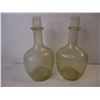 Image 2 : (5) Vintage Wine/Liquor Glass Jugs-needs good cleaning