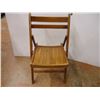 Image 2 : (3) Wooden Folding Chairs